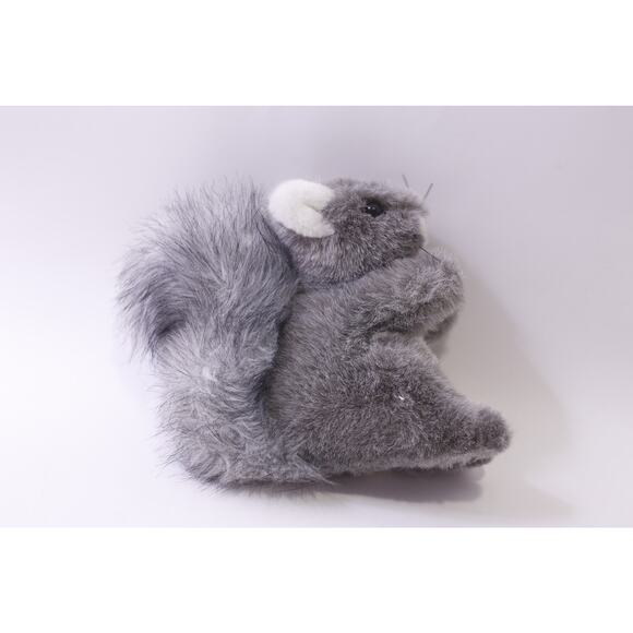 Aurora, Mini Flopsie, Nutty, Squirrel, Gray, Soft Toy, Vintage, ~ 251107-WH 1232 - Picture 3 of 4
